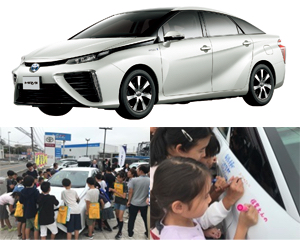 Draw your own dreams for the future on a MIRAI!